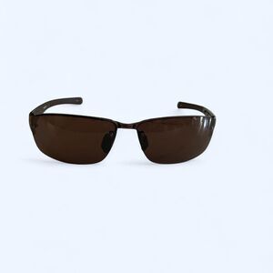 Unbranded Women's Brown and Black Sunglasses
